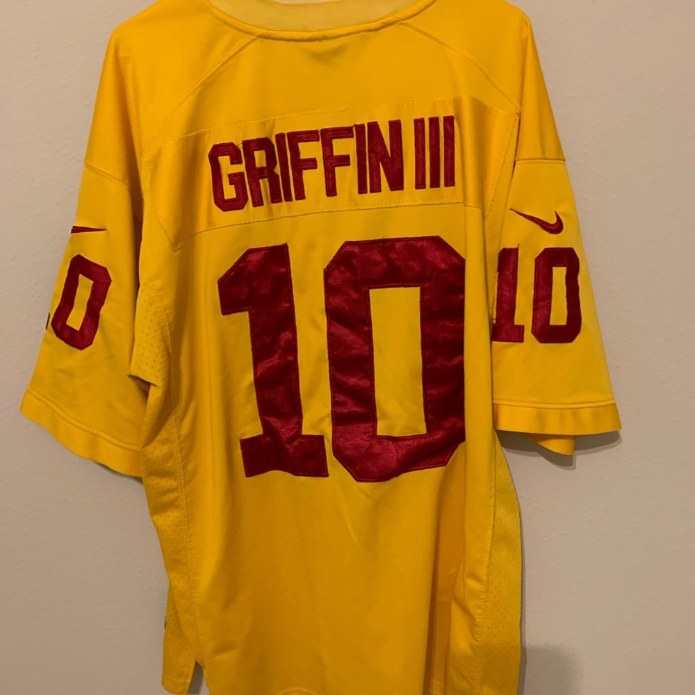 Nike Yellow and Red Athletic Jerseys